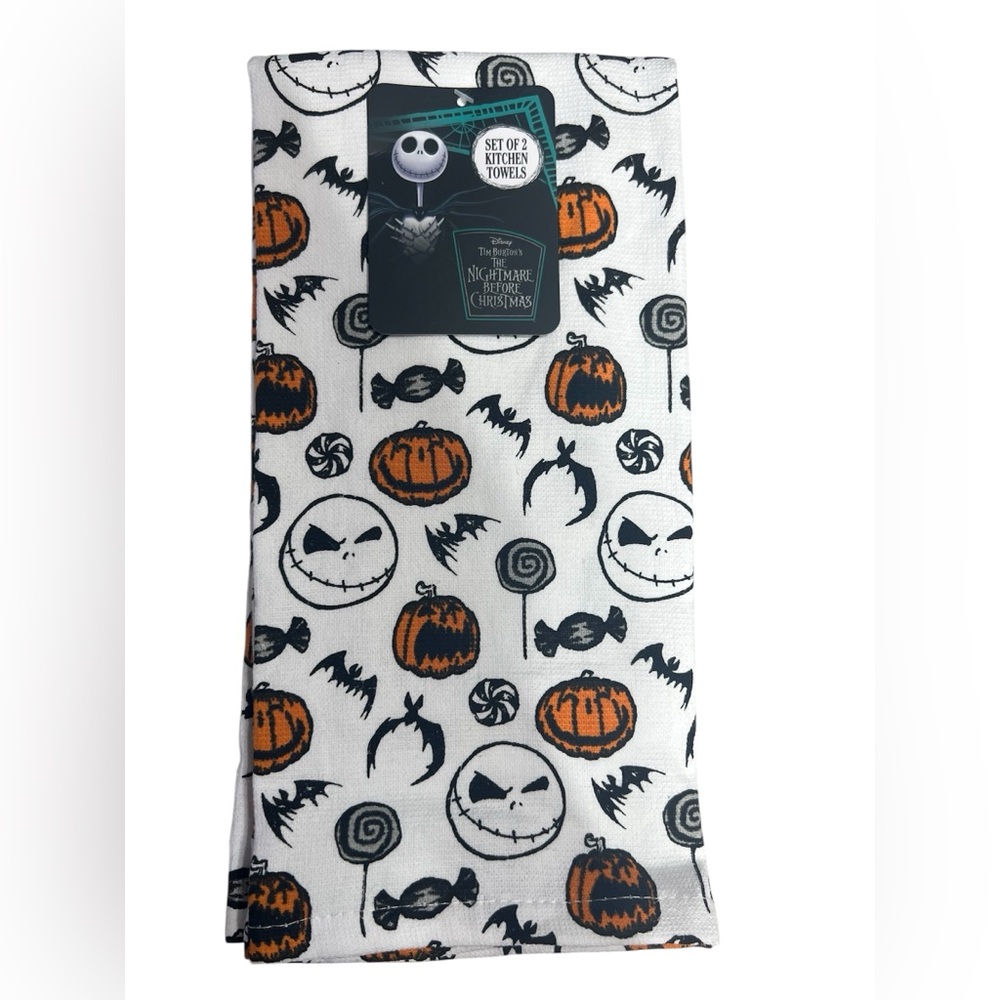 Nightmare Before Christmas 2 Pack Kitchen Towels